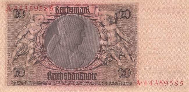 20 Mark 1929 ro.174a B/A